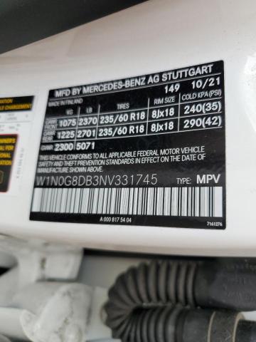 W1N0G8DB3NV331745 Mercedes-Benz GLC 300