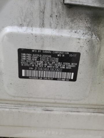 2018 SUBARU WRX - JF1VA1A68J9820602