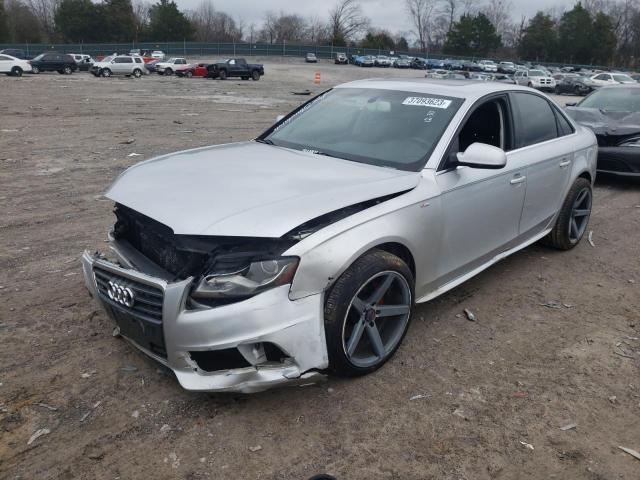 Salvage cars for sale from Copart Madisonville, TN: 2012 Audi A4 Prestige