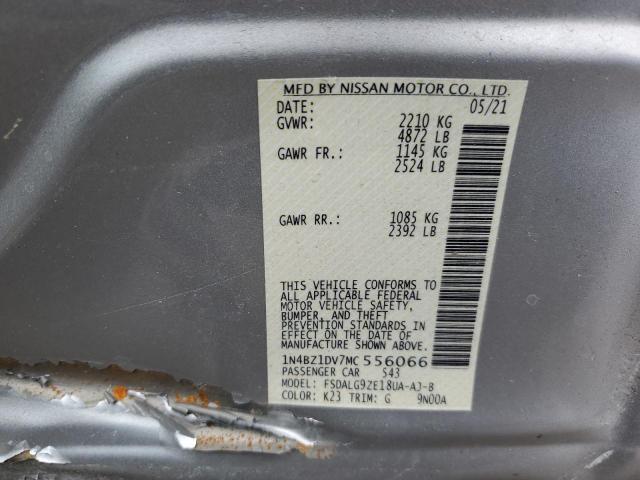2021 NISSAN LEAF SL PL 1N4BZ1DV7MC556066