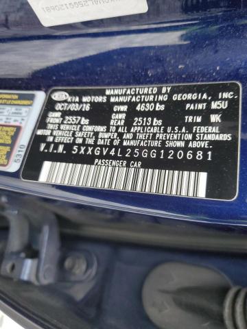 2016 KIA OPTIMA SXL - 5XXGV4L25GG120681