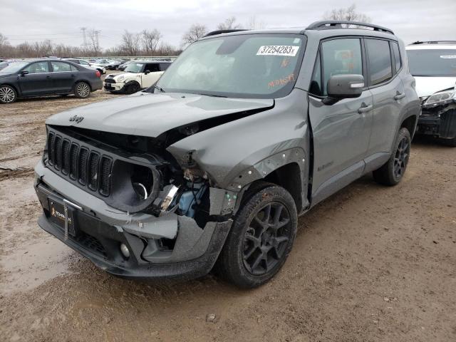 Jeep Renegade salvage cars for sale: 2020 Jeep Renegade Latitude