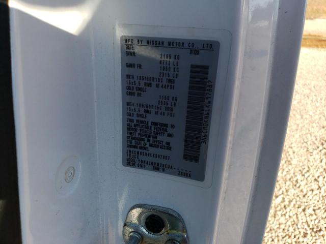 2020 NISSAN NV200 2.5S 3N6CM0KN6LK697887
