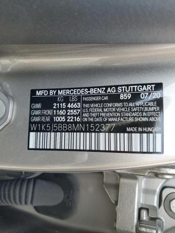 2021 MERCEDES-BENZ CLA AMG 35 - W1K5J5BB8MN152377