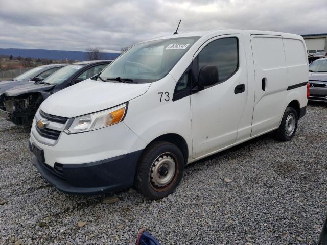 Salvage cars for sale from Copart Chambersburg, PA: 2017 Chevrolet City Express LS
