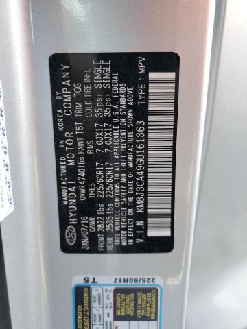 2016 HYUNDAI TUCSON LIM - KM8J3CA49GU161363