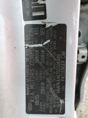 2016 KIA FORTE LX KNAFK4A67G5506482