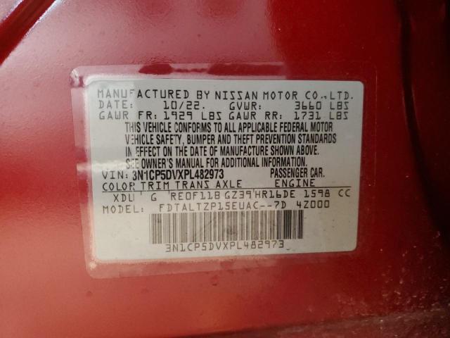 3N1CP5DVXPL482973 Nissan KICKS SR