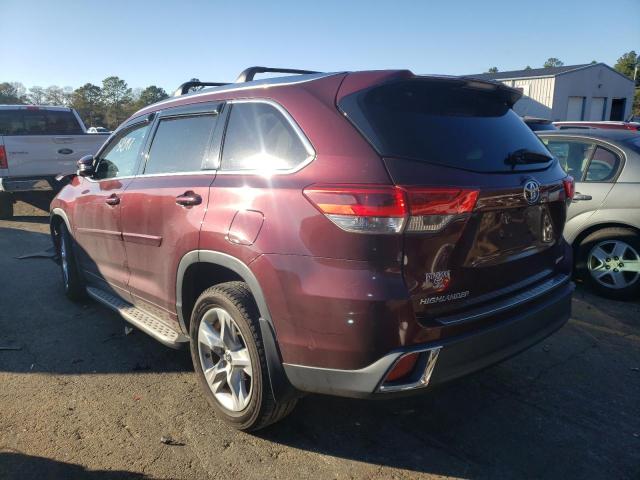 5TDYZRFH0JS272072 Toyota Highlander Limited