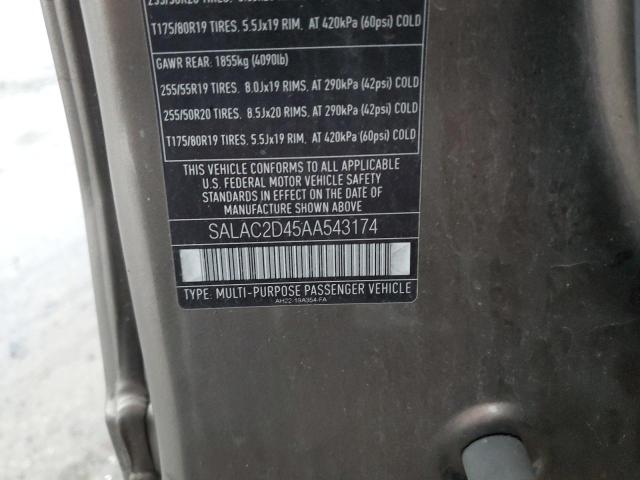 SALAC2D45AA543174 Land Rover LR4