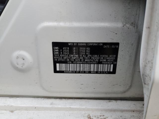 4S3BNAF65J3043857 Subaru Legacy 2.5i Premium