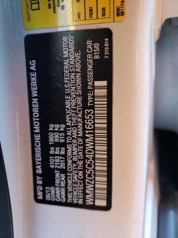 WMWZC5C54DWM16653 Mini Cooper