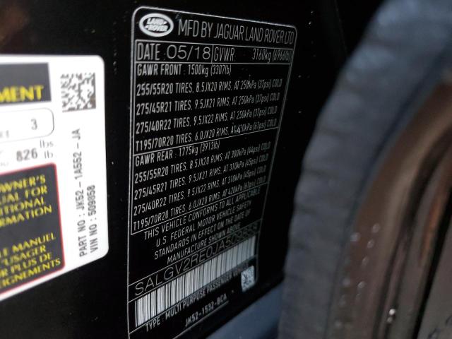 SALGV2RE0JA509858 Land Rover Range Rover Autobiography