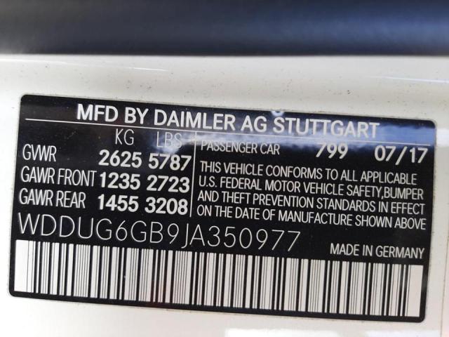 2018 MERCEDES-BENZ S 450 - WDDUG6GB9JA350977
