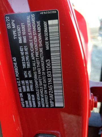 2022 PORSCHE MACAN GTS - WP1AF2A51NLB31063