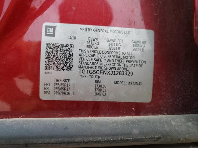 1GTG5CENXJ1283329 GMC Canyon