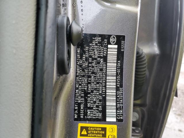 2016 TOYOTA CAMRAY 4T4BF1FK9GR560691