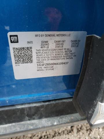 2022 CHEVROLET BOLT EUV P - 1G1FZ6S00N4109437
