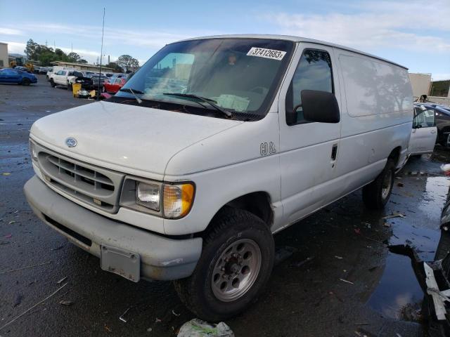 Salvage cars for sale from Copart Martinez, CA: 1997 Ford Econoline E350 Van