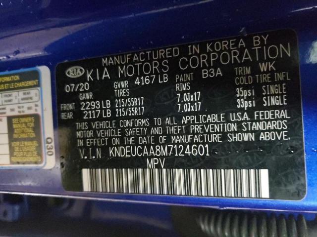 KNDEUCAA8M7124601 KIA SELTOS S