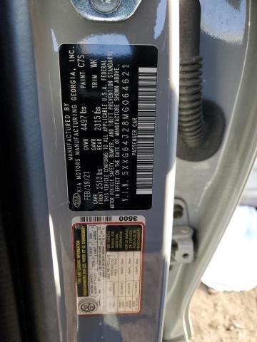 2021 KIA K5 GT LINE - 5XXG64J28MG064621