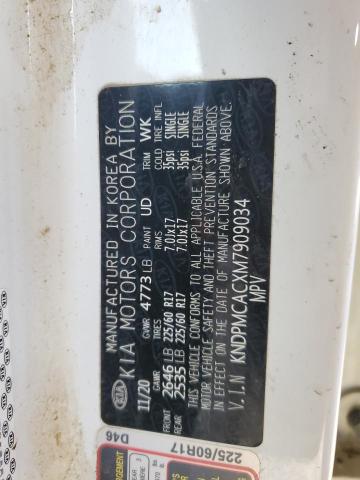 2021 KIA SPORTAGE L - KNDPMCACXM7909034