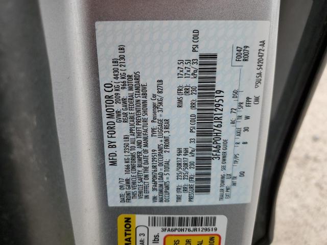 2018 FORD FUSION SE - 3FA6P0H76JR129519