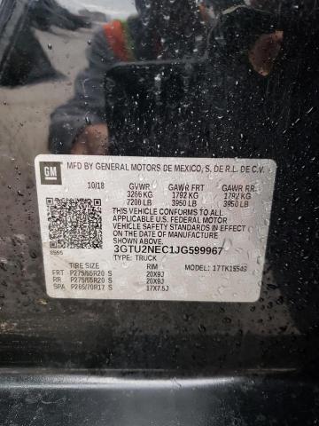 2018 GMC SIERRA K15 3GTU2NEC1JG599967