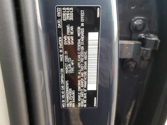 YV4H600Z0N1831075 Volvo Xc90 T8 Recharge Inscription Express