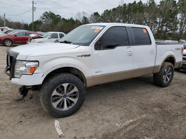 Salvage cars for sale from Copart Greenwell Springs, LA: 2013 Ford F150 Supercrew