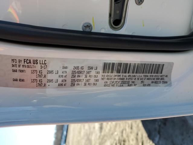 1C4PJMCX7JD522193 Jeep Cherokee Latitude