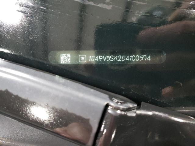 2016 BUICK VERANO 1SV - 1G4PV5SK2G4100594