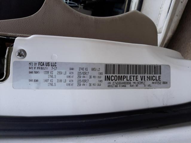 2017 DODGE GRAND CARA 2C7WDGBG4HR838506