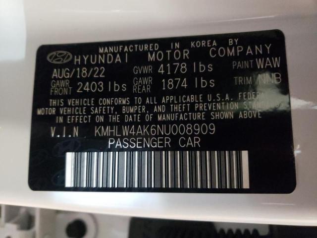 2022 HYUNDAI ELANTRA N - KMHLW4AK6NU008909