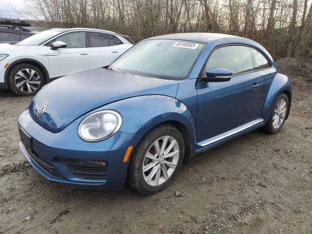 Salvage cars for sale from Copart Arlington, WA: 2018 Volkswagen Beetle S