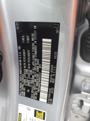 2022 TOYOTA COROLLA CR - 7MUCAAAG7NV005542