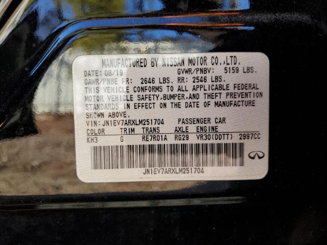 2020 INFINITI Q50 PURE - JN1EV7ARXLM251704
