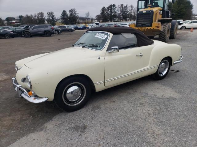 Classic salvage cars for sale at auction: 1965 Volkswagen Karmann Ghia