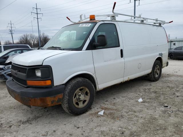 Salvage cars for sale from Copart Columbus, OH: 2006 Chevrolet Express G1