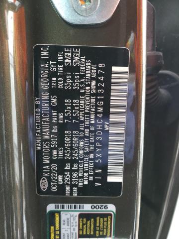 5XYP3DHC4MG132478 KIA Telluride Ex