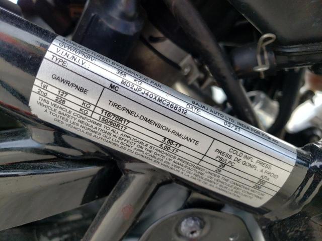 2021 KTM 390 DUKE MD2JPJ40XMC268312