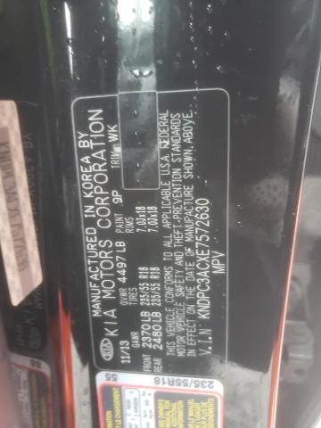 KNDPC3ACXE7572630 KIA Sportage Ex