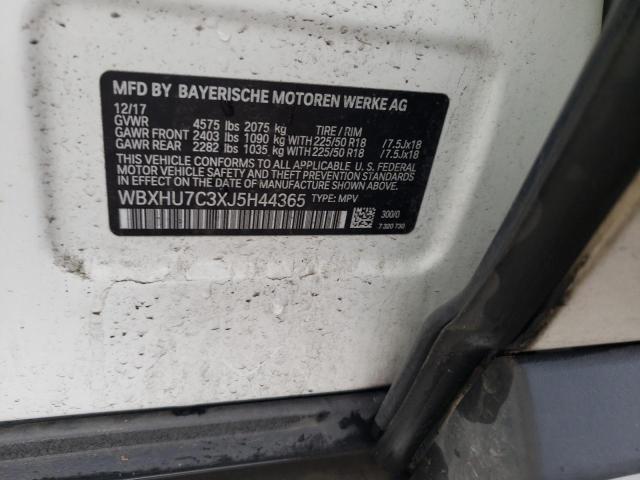 WBXHU7C3XJ5H44365 BMW X1 Sdrive28i