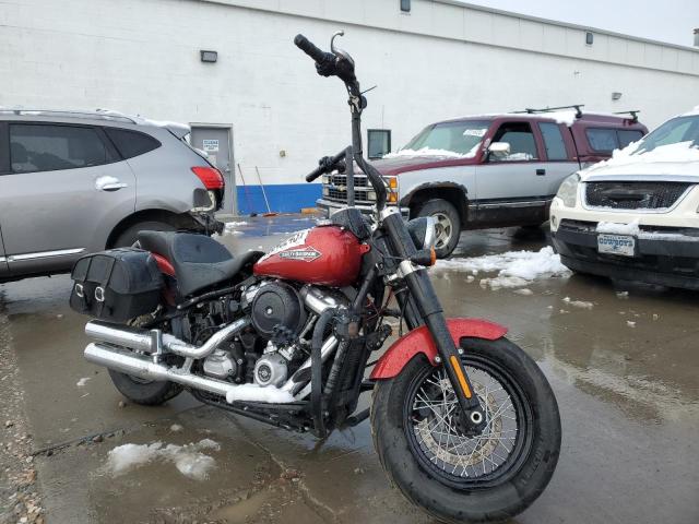 Salvage cars for sale from Copart Farr West, UT: 2018 Harley-Davidson Flsl Softail Slim