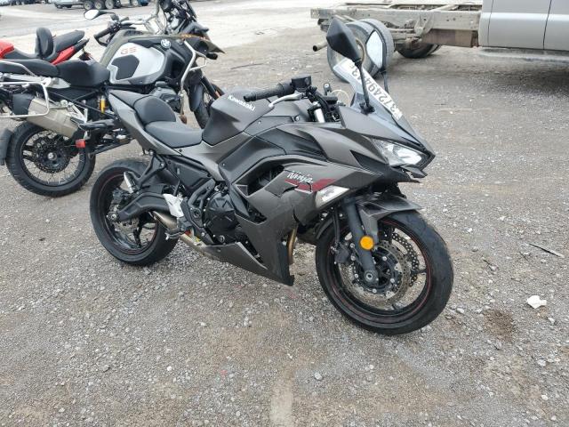 Salvage cars for sale from Copart Lebanon, TN: 2022 Kawasaki EX650 N