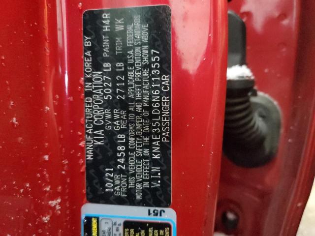 KNAE35LD6N6113557 KIA Stinger Gt Line