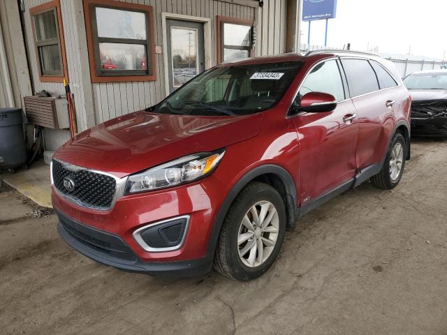 KIA Sorento salvage cars for sale: 2016 KIA Sorento LX