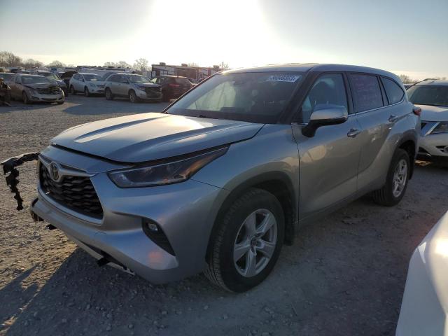 Salvage cars for sale from Copart Wichita, KS: 2021 Toyota Highlander