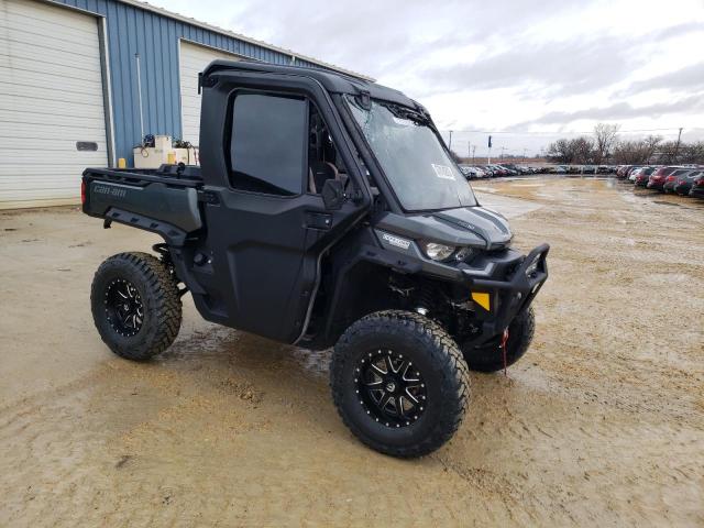 Clean Title Motorcycles for sale at auction: 2022 Can-Am Defender Limited Cab HD10