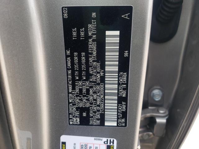 2022 LEXUS NX 350 - 2T2GGCEZ2NC009083